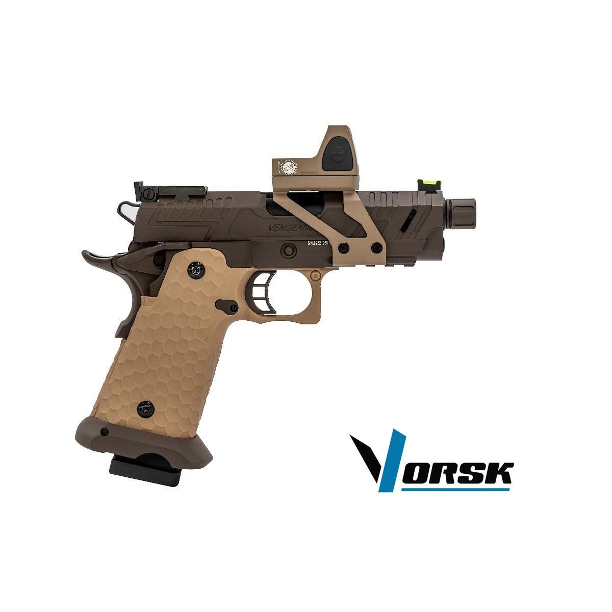 Pistola a Gas CS Hi Capa Vengeance Compact